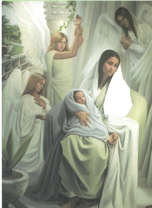 Sacred and devotional oil paintings by Heather Collins